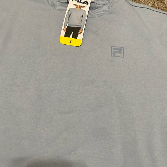 Fila Pastel Blue Crewneck Sweatshirt - Picture 4 of 6